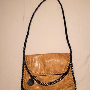 Beige handbag